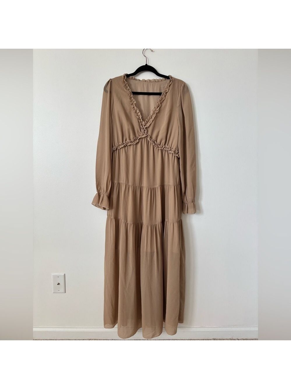 Women’s Long Sleeve Maxi Dress